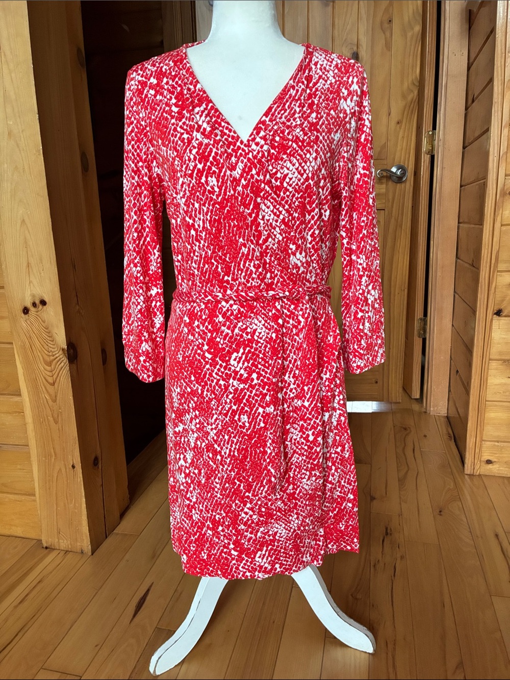 NWT Diane von Furstenberg new Julian two mini in serpent